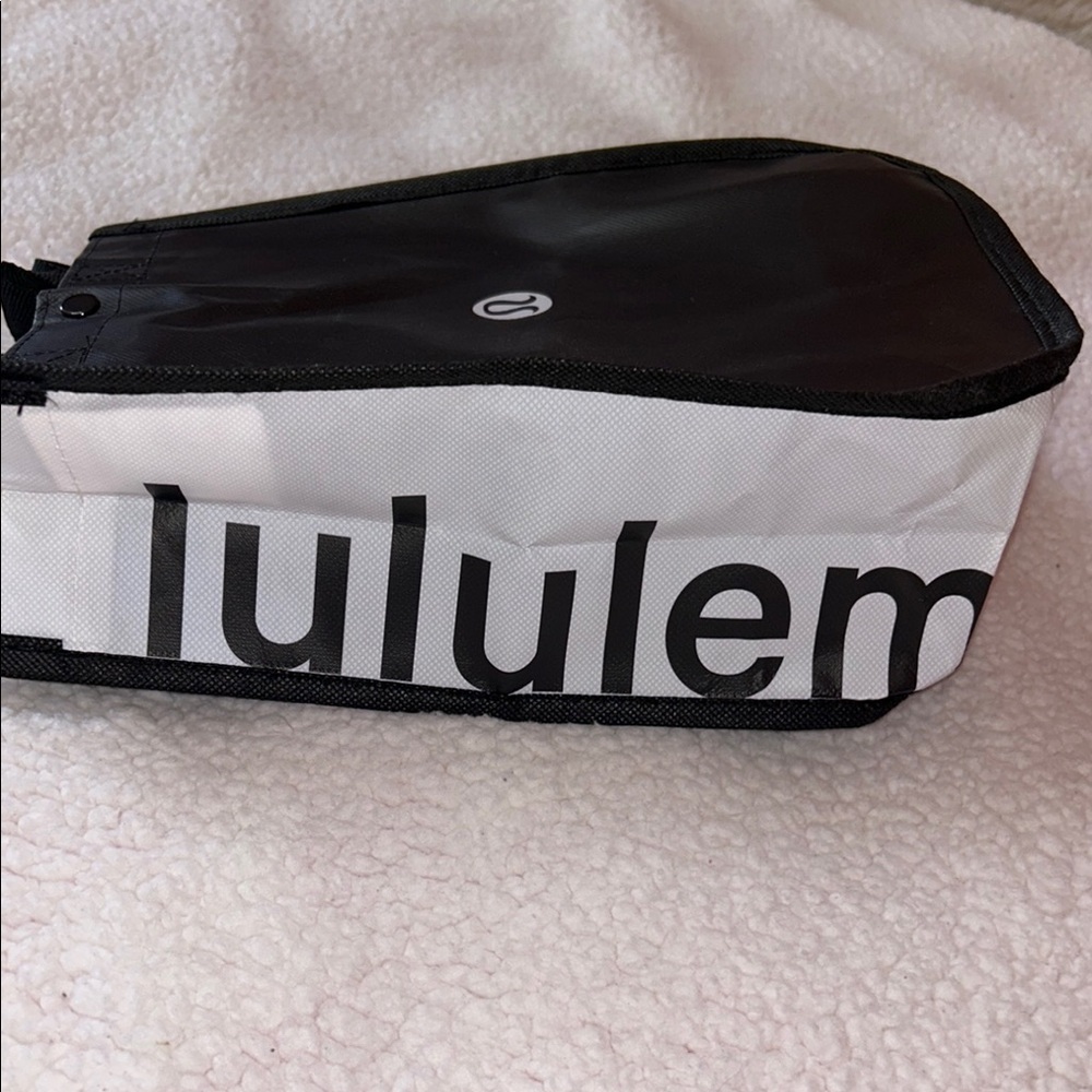 Lululemon Athletica Black and Red Totes with Double Strap Handles - Picture 2 of 5